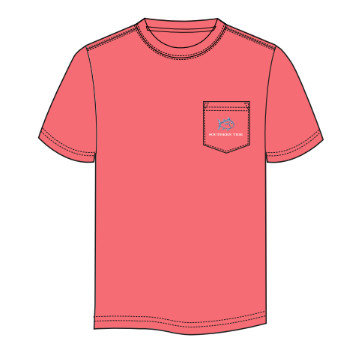 Southern Tide Men’s Short Sleeve Skipjack Center Console Tee
