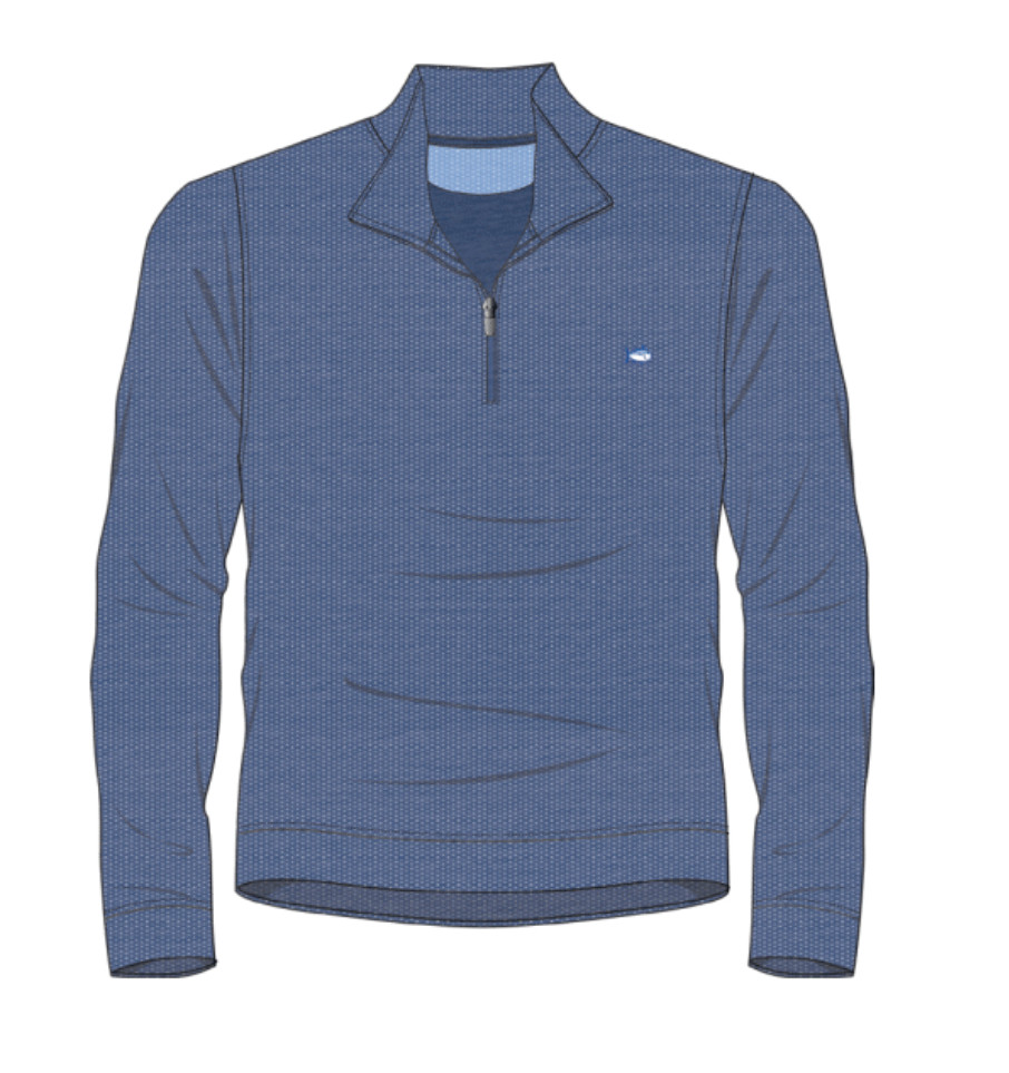 Southern Tide Youth Long Sleeve Sandy Cove Quarter-Zip