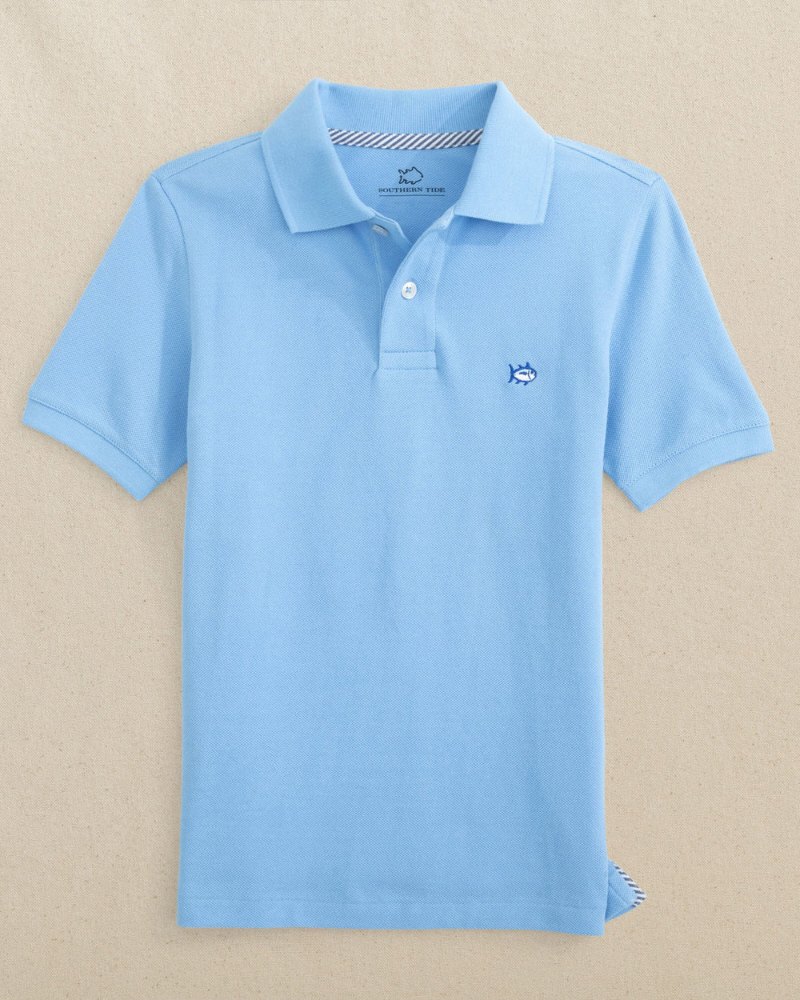 Southern Tide Youth Short Sleeve Skipjack Polo