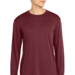 Sport-Tek Long Sleeve PosiCharge Competitor Tee in Maroon