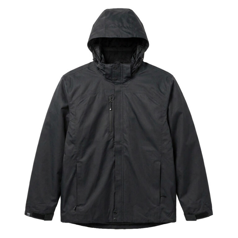 Storm Creek Men's Defender 160GSM Insulated Waterproof Winter Jacket in Black