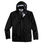 Storm Creek Men’s Explorer Waterproof Rain Jacket in Black