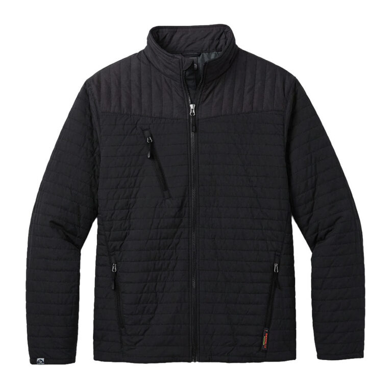 Storm Creek Men's Front Runner 120 GSM Insulated Quilted Jacket in Black