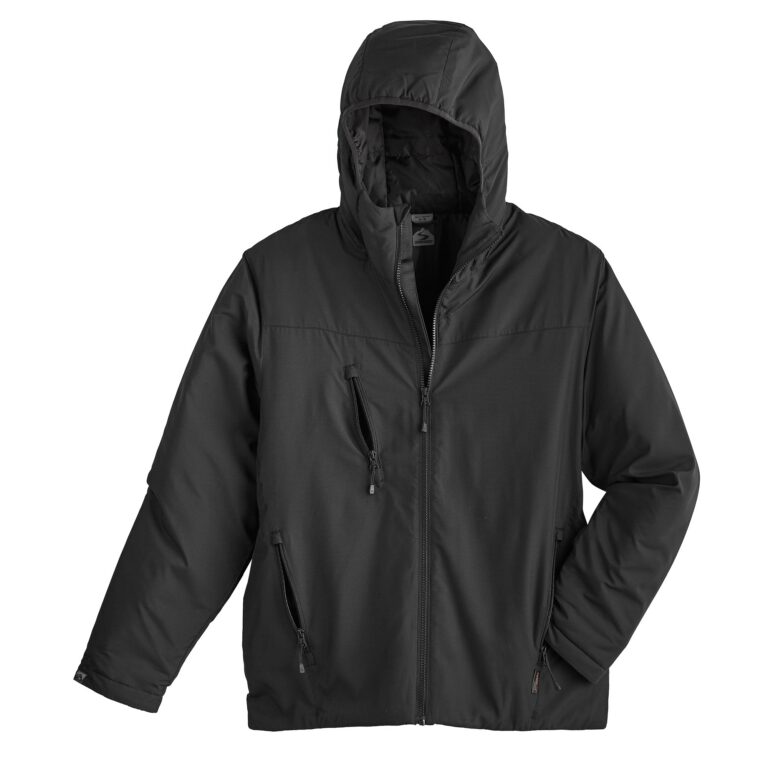 Storm Creek Men's Innovator II 120 GSM Insulated Hooded Jacket in Black