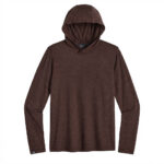 Storm Creek Men’s Pacesetter Super Soft Lightweight Hoodie in Espresso Brown