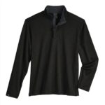 Storm Creek Men’s Sidekick Super Soft Midweight Quarter Zip in Black