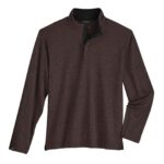 Storm Creek Men’s Sidekick Super Soft Midweight Quarter Zip in Espresso Brown