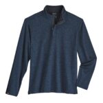 Storm Creek Men’s Sidekick Super Soft Midweight Quarter Zip in Navy Blue