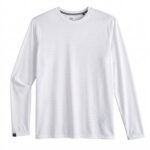 Storm Creek Men’s Sightseer Long Sleeve Performance T-shirt in White