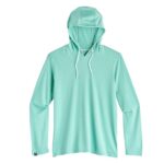 Storm Creek Men’s Sightseer Performance Hoodie in Aqua Green