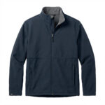 Storm Creek Men’s Trailblazer Fleece-Lined Softshell Jacket in Navy Blue