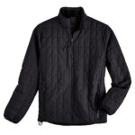 Storm Creek Men’s Traveler 60 GSM Insulated Packable Quilted Jacket in Black