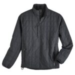 Storm Creek Men’s Traveler 60 GSM Insulated Packable Quilted Jacket in Jet Gray