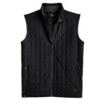 Storm Creek Men’s Traveler 60 GSM Insulated Packable Quilted Vest in Black