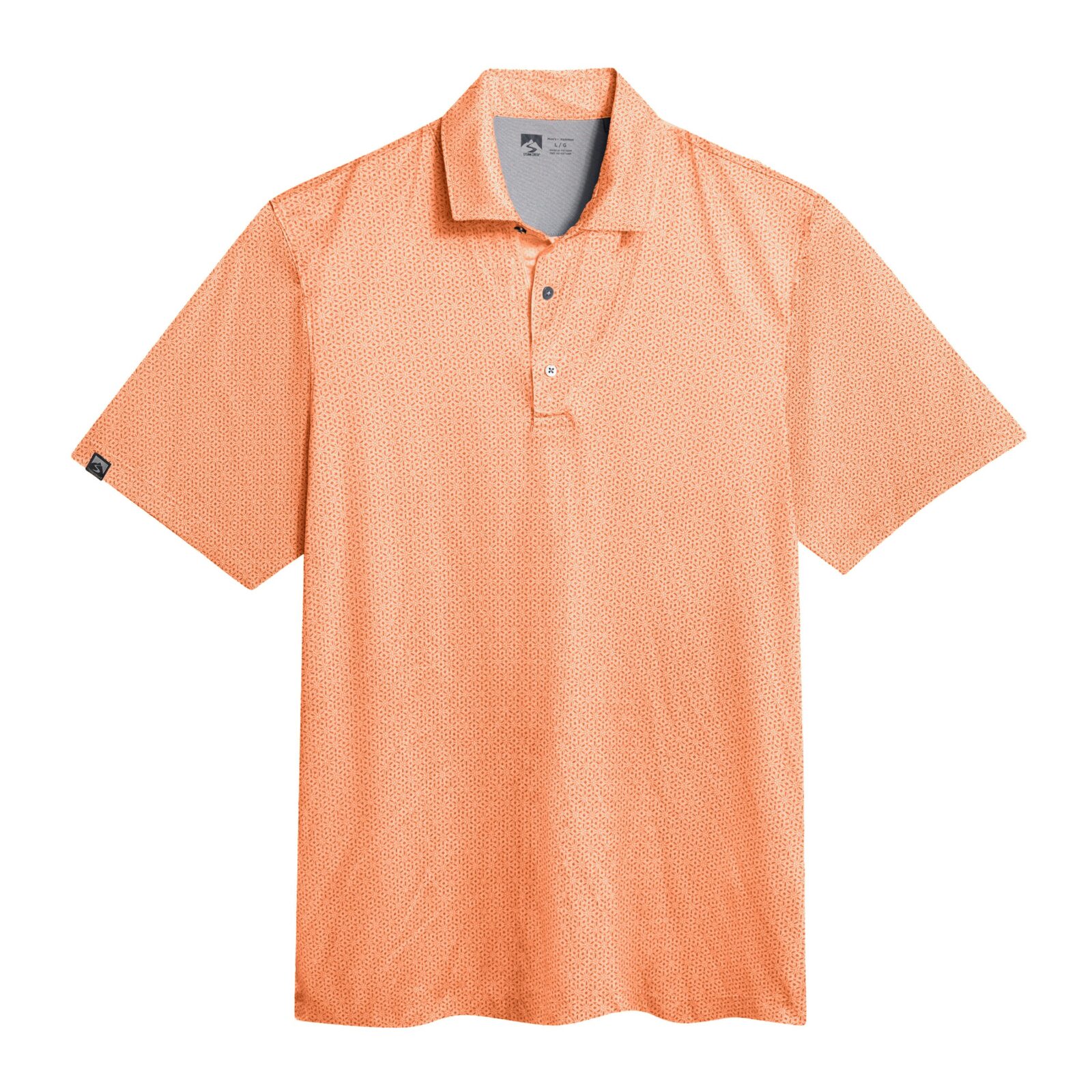 Storm Creek Men’s Vacationer Printed Short Sleeve Polo