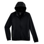 Storm Creek Men’s Weekender Performance Fleece Full Zip Hoodie in Black