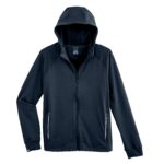 Storm Creek Men’s Weekender Performance Fleece Full Zip Hoodie in Navy Blue
