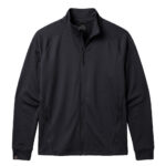 Storm Creek Men’s Weekender Performance Fleece Full Zip Jacket in Black