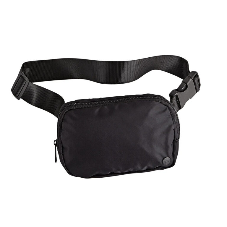 Storm Creek Unisex Explorer Belt Bag/Crossbody Bag in Black