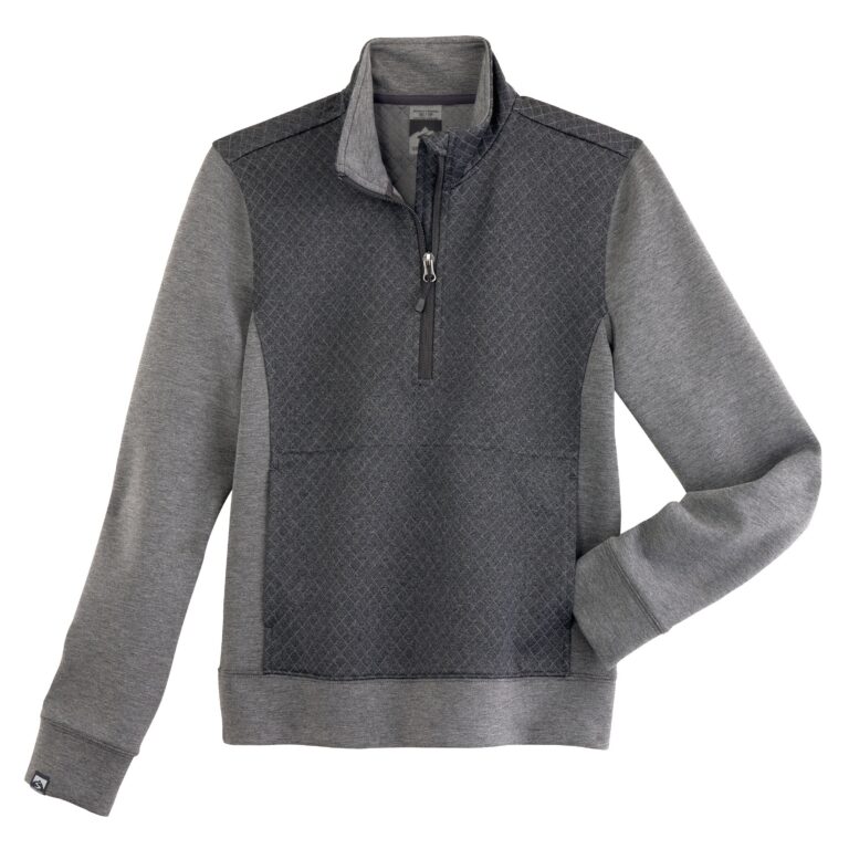 Storm Creek Women's Architect Quilted Quarter Zip in Gray