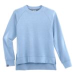 Storm Creek Women’s Comfort Zone Super Soft Modal Blend Crew Neck in Sky Blue