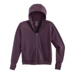 Storm Creek Women’s Comfort Zone Super Soft Modal Blend Full Zip Hoodie in Deep Plum Purple