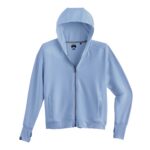 Storm Creek Women’s Comfort Zone Super Soft Modal Blend Full Zip Hoodie in Sky Blue