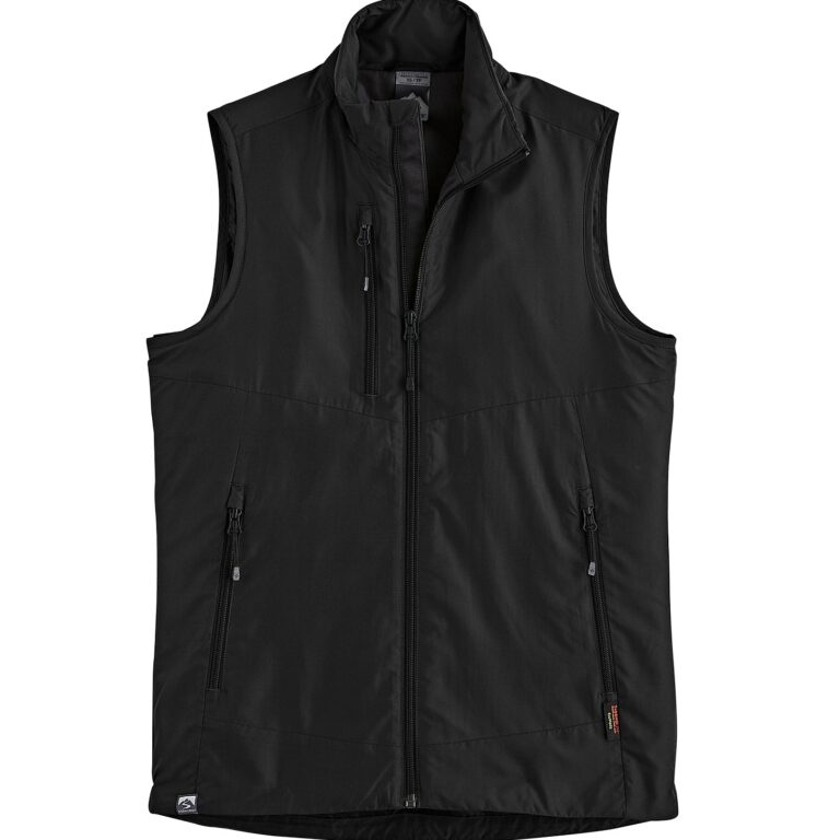 Storm Creek Women's Discoverer 100 GSM Insulated Smooth Face Vest in Black
