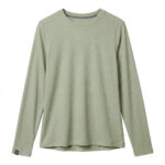 Storm Creek Women’s Essentialist Super Soft Ribbed Modal Blend Long Sleeve T-shirt in Sageleaf Green
