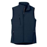 Storm Creek Women’s Front Runner 120 GSM Insulated Quilted Vest in Navy Blue