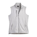 Storm Creek Women’s Idealist Water-Resistant Wind Vest in Platinum Gray