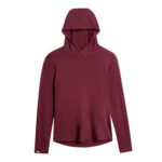 Storm Creek Women’s Pacesetter Super Soft Lightweight Hoodie in Merlot Red