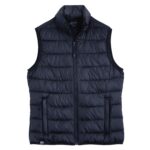 Storm Creek Women’s Pacific Puffer 100 GSM Insulated Faux Down Packable Quilted Vest in Navy Blue