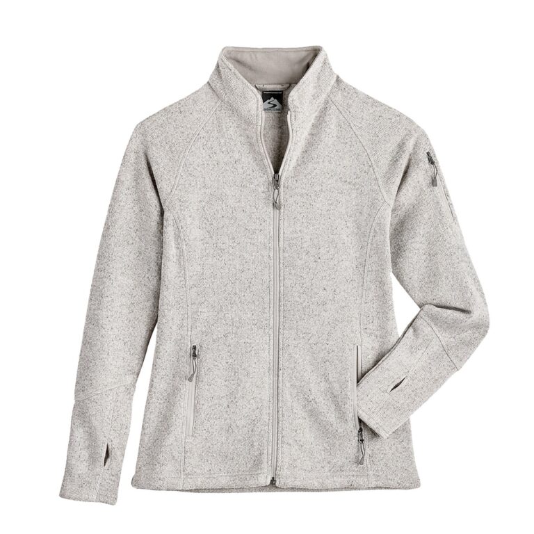 Storm Creek Women's ReLabel Overachiever Sweaterfleece Jacket in Platinum Gray
