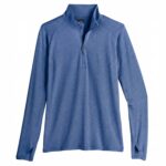 Storm Creek Women’s ReLabel Pacesetter Super Soft Lightweight Quarter Zip in Indigo Blue