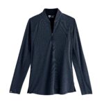Storm Creek Women’s Renewer II Poly/Lyocell Blend Quarter Zip in Navy Blue
