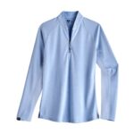 Storm Creek Women’s Renewer II Poly/Lyocell Blend Quarter Zip in Peri Blue