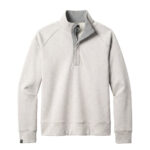 Storm Creek Women’s Sidekick Super Soft Midweight Quarter Zip in Oatmeal Gray