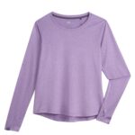 Storm Creek Women’s Sightseer Long Sleeve Performance T-shirt in Iris Purple