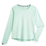 Storm Creek Women’s Sightseer Long Sleeve Performance T-shirt in Soft Mint Green