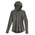 Storm Creek Women’s Sightseer Performance Hoodie in Dark Heather Gray