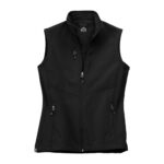 Storm Creek Women’s Trailblazer Fleece-Lined Softshell Vest in Black