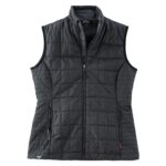 Storm Creek Women’s Traveler 60 GSM Insulated Packable Quilted Vest – Glossy in Black