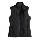 Storm Creek Women’s Traveler 60 GSM Insulated Packable Quilted Vest in Black