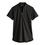 Storm Creek Women’s Visionary II Solid Short Sleeve Polo in Black