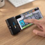 Switch, 4,500 mAh Power Bank with Retractable Ports and Stand