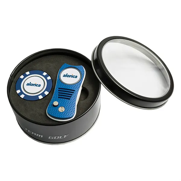 SwitchBlade Tin with Poker Chip Ball Marker