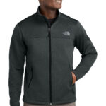 The North Face Chest Logo Ridgewall Soft Shell Jacket in TNF Dark Grey Heather