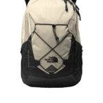 The North Face Groundwork Backpack in Rainyday Ivory Dark Heather/ TNF Black