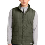 The North Face Iron Drift Quilted Vest in New Taupe Green